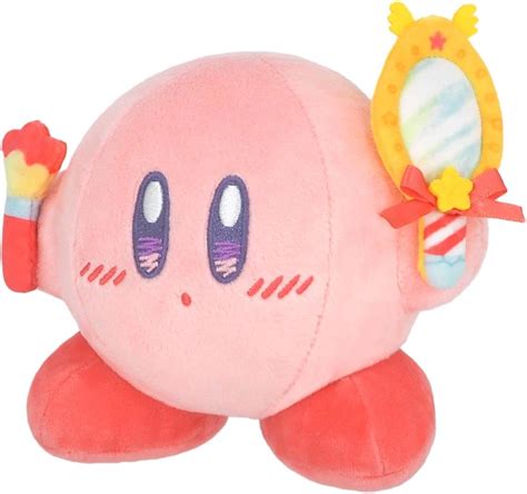 Sanei Boeki Kirby Of The Stars Kirby Happy Morning Plush Makeup Pretend Kirby W14 X D9 X H11cm