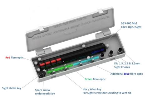 Fiber Optic Gun Sights From Cadtec D