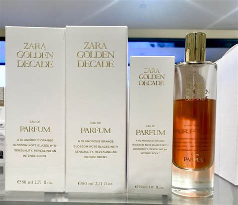 Authentic Zara Golden Decade 30ml 80ml Free Paperbag On Carousell