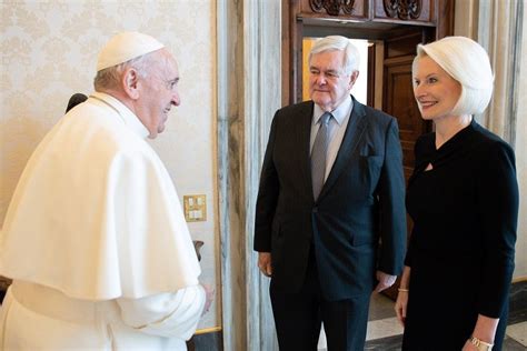 Vatican ambassador Callista Gingrich has farewell meeting with Pope Francis | Catholic News Agency