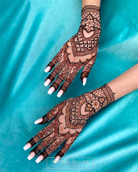 50 Wedding Dulhan Mehndi Designs To Flaunt On Your Big Day Bridal