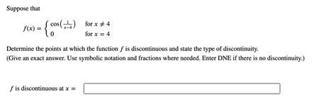 Solved Let F Be The Function F X 6x 8 4 For X