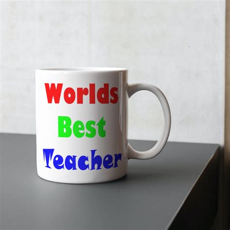 Worlds Best Teacher Mug Main Street Ts