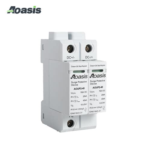 Aoasis Aoup P Dc V Surge Protection Device Spd Pv T Class