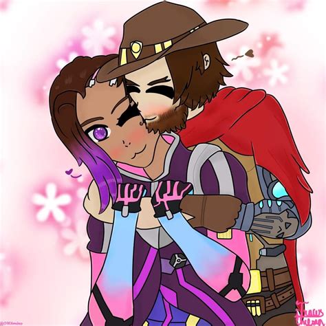 Art Contest Entry Mccree X Sombra Overwatch Amino