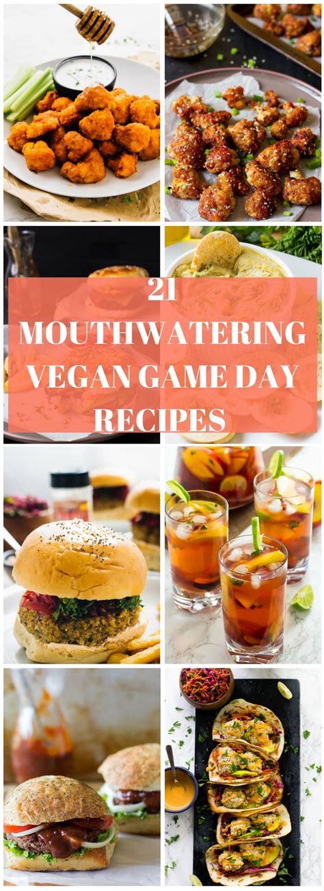 21 Mouthwatering Vegan Game Day Recipes to Score a Touchdown with Your ...