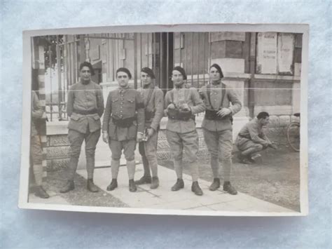 Cpa Carte Photo Ria R Giment Infanterie Alpine Groupe De Soldats