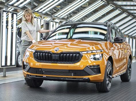Upgraded Skoda Scala & Kamiq Production Commences