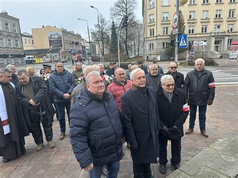 Radomskie Obchody Rocznicy Wprowadzenia Stanu Wojennego Uczestnicy