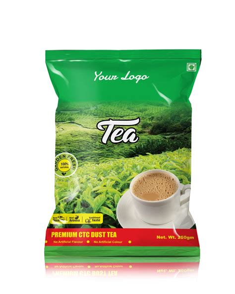 Printed Glossy Tea Packaging Pouches Heat Sealed At Rs Kg In Kochi