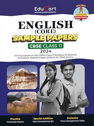 Educart Cbse English Core Class Sample Paper Introducing