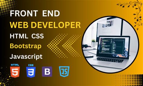 Be Your Frontend Web Developer Using Html Css Bootstrap By Ubaid Dev