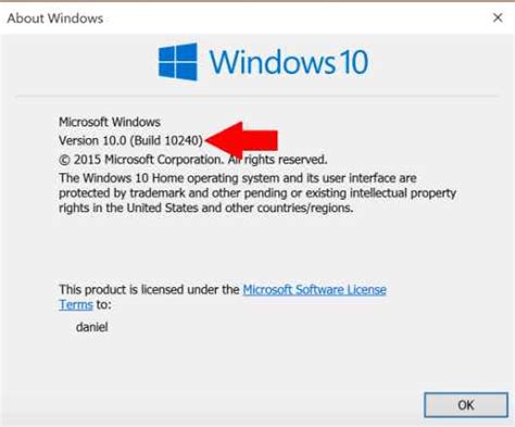 How To Check Windows 10 Version Howto Techno