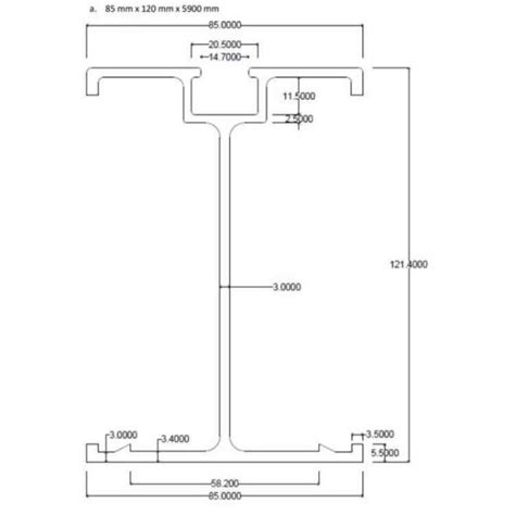 Aluminum Beam Helix Steel Products Corporation