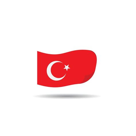 Turkey Flag Icon 10823115 Vector Art At Vecteezy