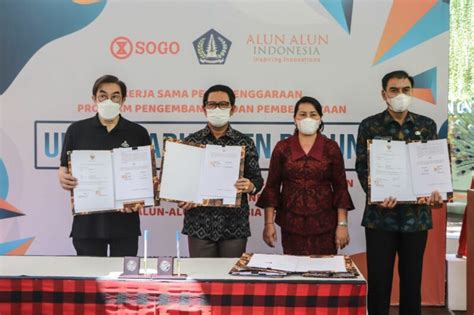 Bersama Tandatangani Kesepakatan Dengan Sogo Dan Alun Alun Department