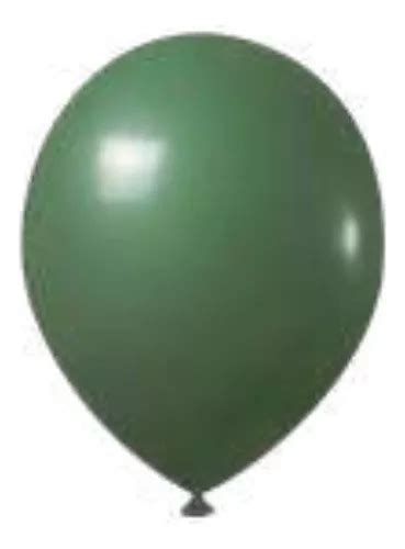 Balão Número 8 Verde Limão Pct 50 Unidades Cor Verde Militar Verde