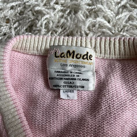 VINTAGE 90s Pastel Tennis Sweater In Size Womans Depop