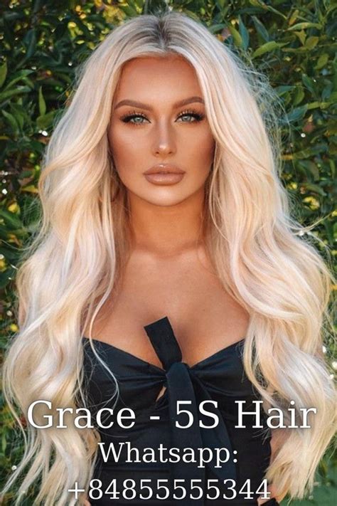 Styles Can Be Created With Virgin Brazilian Blond Long Hair