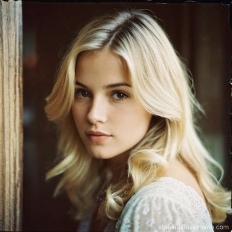 Blonde Haired Individual Stable Diffusion Online