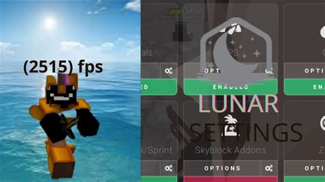 Best Lunar Client Settings For Hypixel Fps Bosot Lunar Client Youtube
