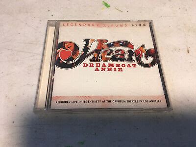 Dreamboat Annie Live By Heart CD 2007 826663106442 EBay