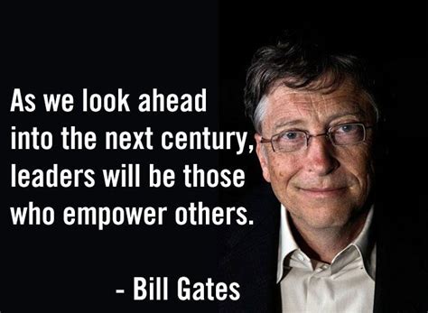 Best bill gates leadership quotes