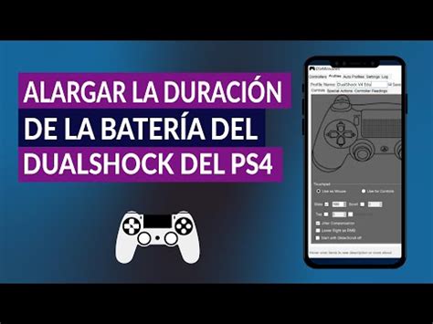 Cómo prolongar la duración de la batería del controlador PS4 Dualshock