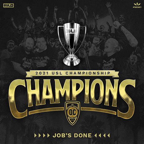 Orange County Sc Wins 2021 Usl Championship Final 🏆 Rmls