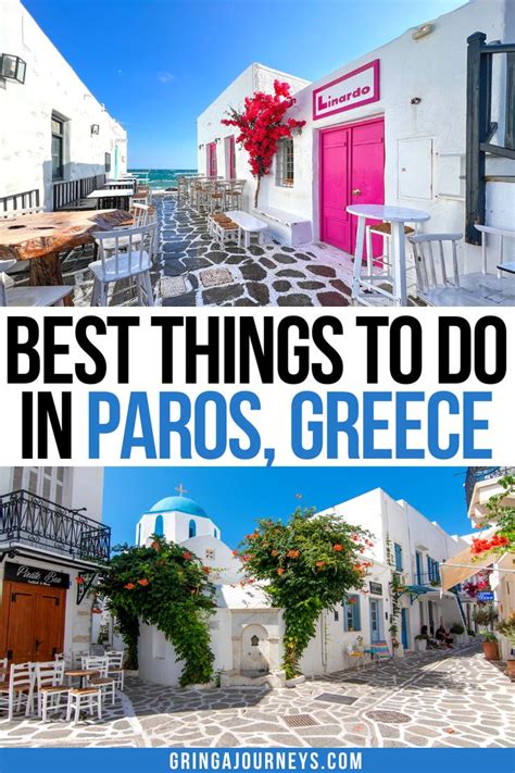 The 22 Best Things To Do In Paros Greece Greece Travel Guide Greece