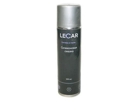 Смазка силиконовая 335 мл аэрозоль LECAR LECAR000020210 - купить в ...