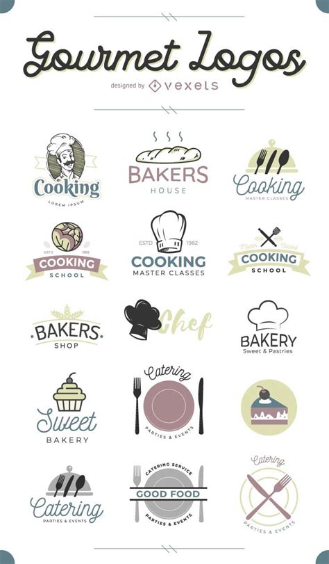 Have A Bakery Or A Gourmet Restaurant Check Out These Logos Ready To