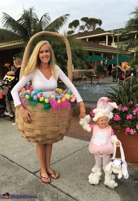 Easter Bunny And Basket Costume Creative Diy Costumes