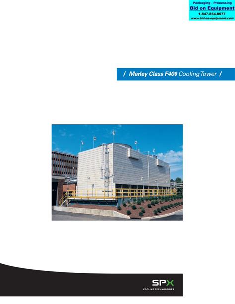 Pdf Marley Class F Cooling Tower Bid On Equipment Dokumen Tips