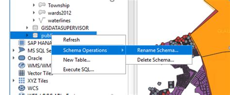 Postgresql I Changed Postgis Schema Name In Qgis Now My Geometry