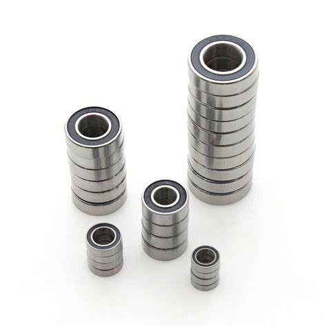 Pack Dual Side Rubber Sealed Ball Bearing For Traxxas Wd Sledge