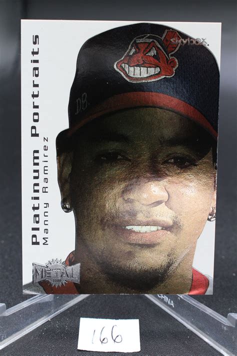 2000 Skybox Metal Platinum Portraits Manny Ramirez Card 3 Of 10 PP EBay