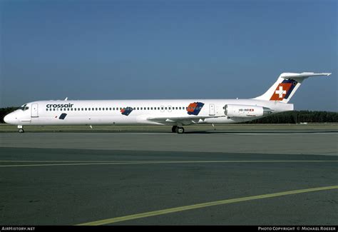 Aircraft Photo Of HB INR McDonnell Douglas MD 82 DC 9 82 Crossair