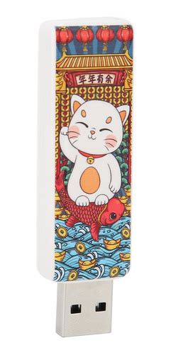 Memory Stick Usb Flash Drive Cute Cat Padr O Hot Swap Plug Parcelamento Sem Juros