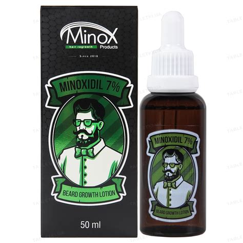 Лосьйон Minox 7 для росту бороди, 50 мл : інструкція + ціна в аптеках ...