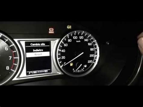 Come Effettuare Il Reset Della Spia Dell Olio Nella Suzuki Vitara