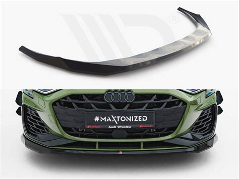 Front Splitter V Audi S Sportback A S Line Sportback Y Facelift