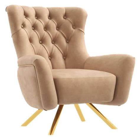 Ashcroft Imports Furniture Co Jordyn Mocha Mid Century Modern Furniture Style Tufted Tight Back