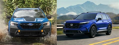 2023 Subaru Outback Vs Honda CR V Comparison