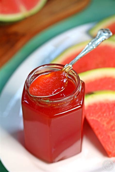 Watermelon Jam 2 Ways No Pectin Recipe Fab Food 4 All