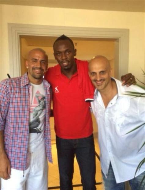 Usain Bolt Le Pidió Una Foto Y Un Autógrafo A Riquelme Infobae