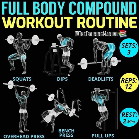 Full Body Compound Workout Routine OFF 53