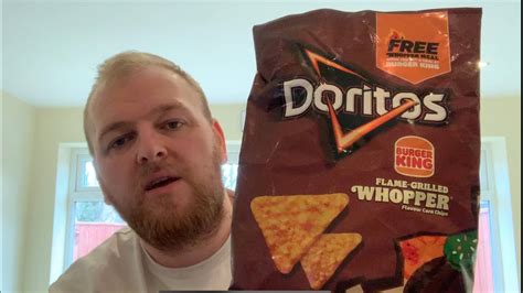 Doritos Burger King Flame Grilled Whopper Flavour Tortilla Chips