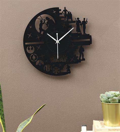 Buy Mdf And Acrylic Analog War Wall Clock At Off By Tangy Oak