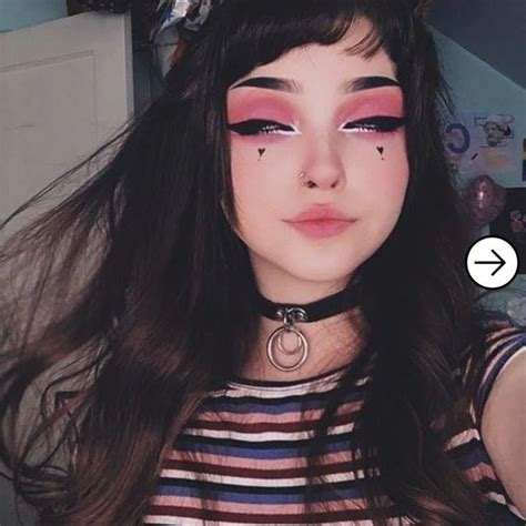 20 Inspiration Of Egirl Makeup You Can Do In 2020 Trucco Grunge Idee